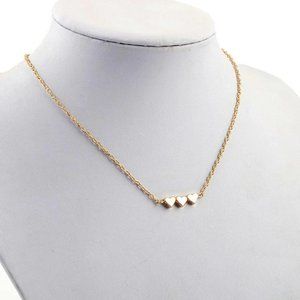 🔥4 For $25🔥

 New Three Heart Detail Chain Necklace